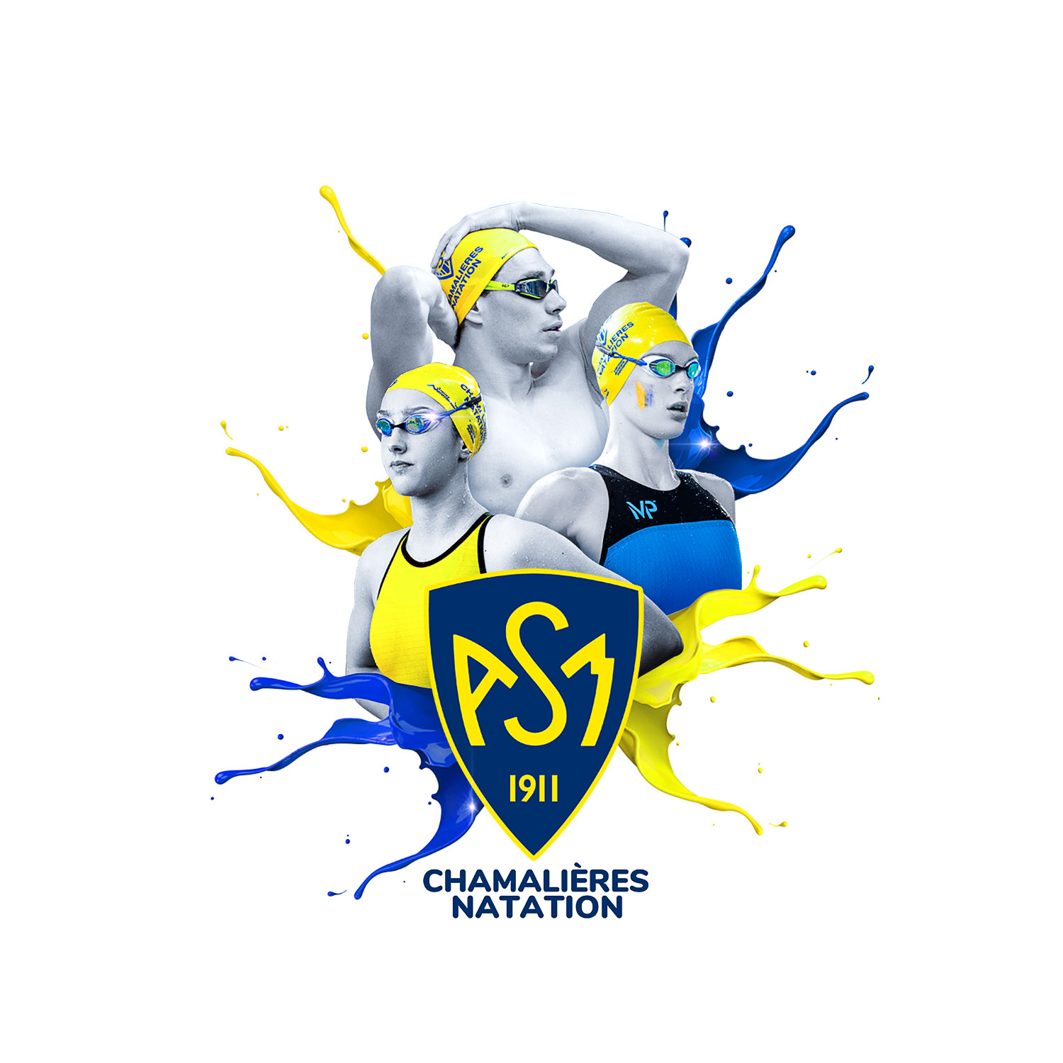 Logo ASM Chamalières Natation